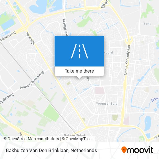 Bakhuizen Van Den Brinklaan map