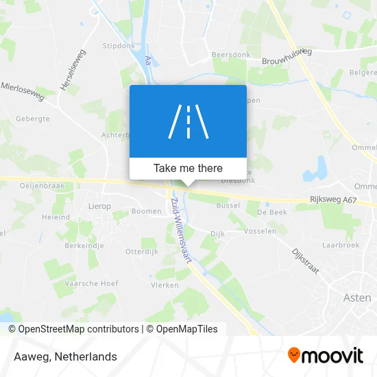Aaweg map