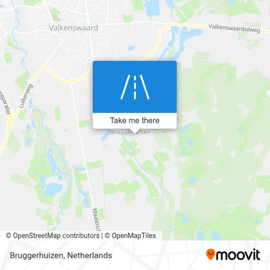Bruggerhuizen map