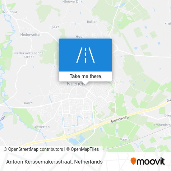 Antoon Kerssemakersstraat map