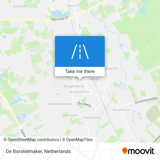 De Borstelmaker map