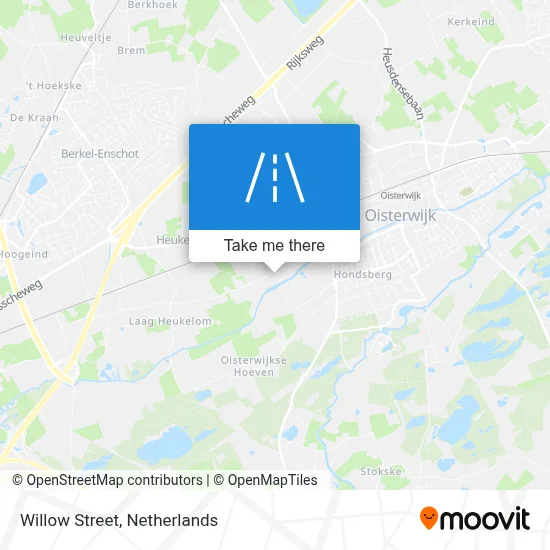 Wilgenstraat map