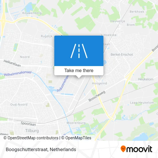Boogschutterstraat map