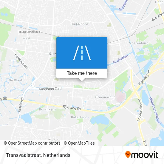 Transvaalstraat map