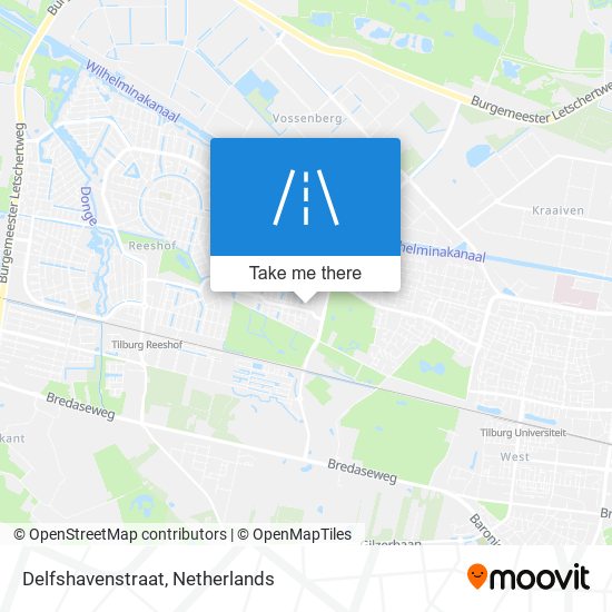 Delfshavenstraat map