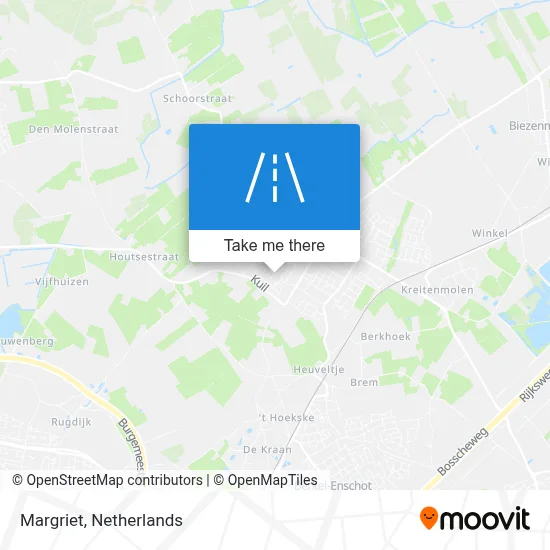 Margriet map