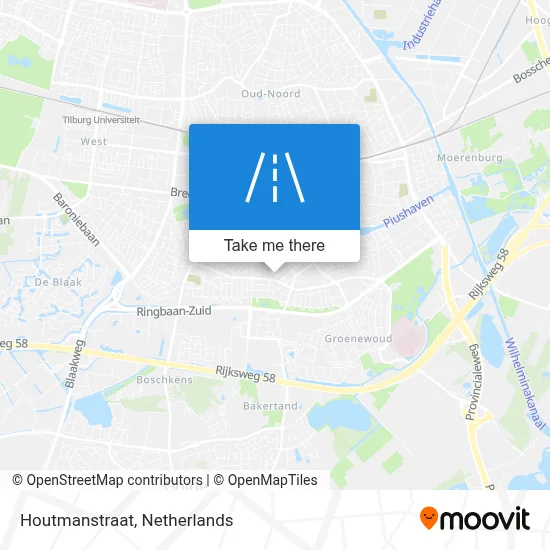 Houtmanstraat map