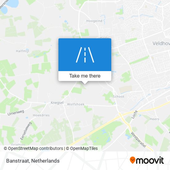 Banstraat map