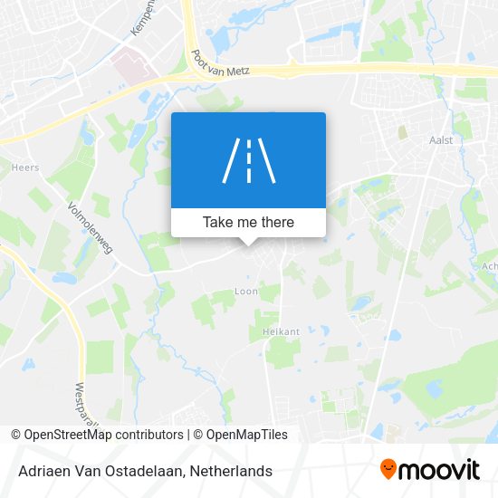 Adriaen Van Ostadelaan map