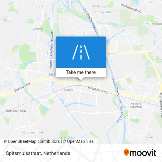 Spitsmuisstraat map