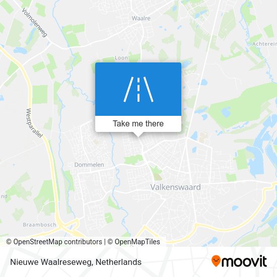 Nieuwe Waalreseweg map