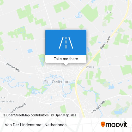 Van Der Lindenstraat map