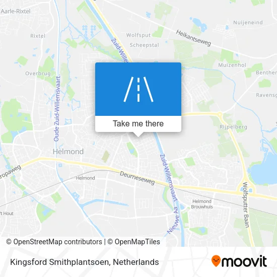 Kingsford Smithplantsoen map