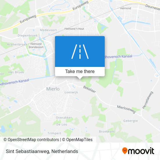 Sint Sebastiaanweg map
