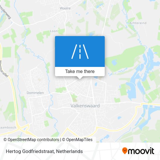 Hertog Godfriedstraat map