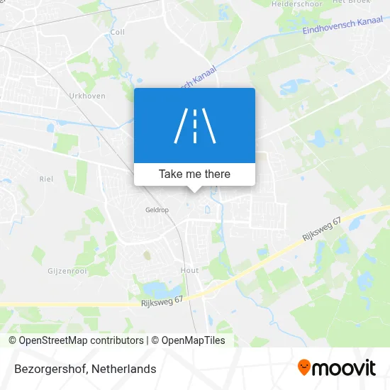 Bezorgershof map