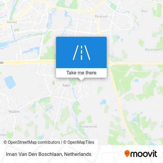 Iman Van Den Boschlaan map