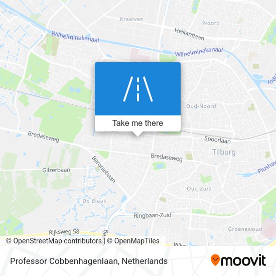 Professor Cobbenhagenlaan map