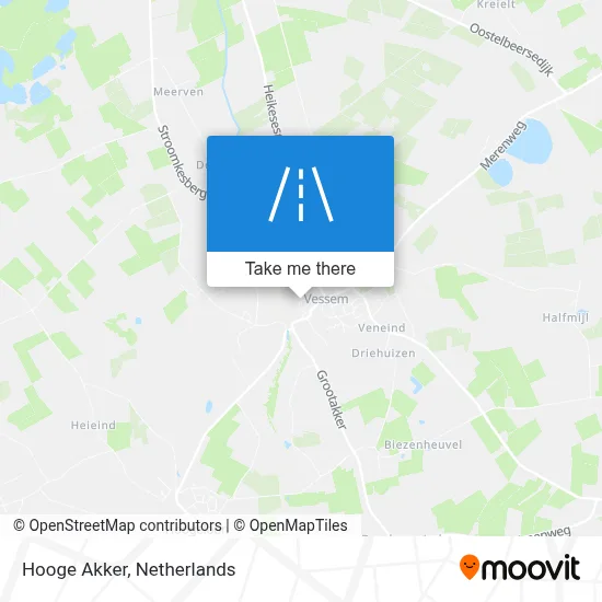 Hooge Akker map