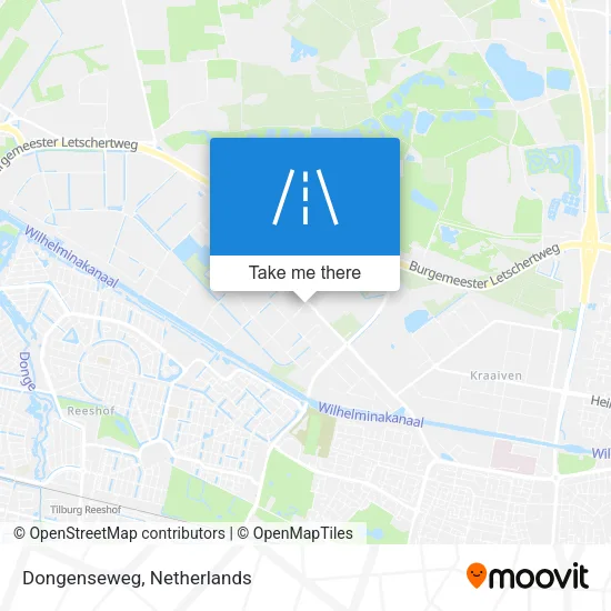 Dongenseweg map