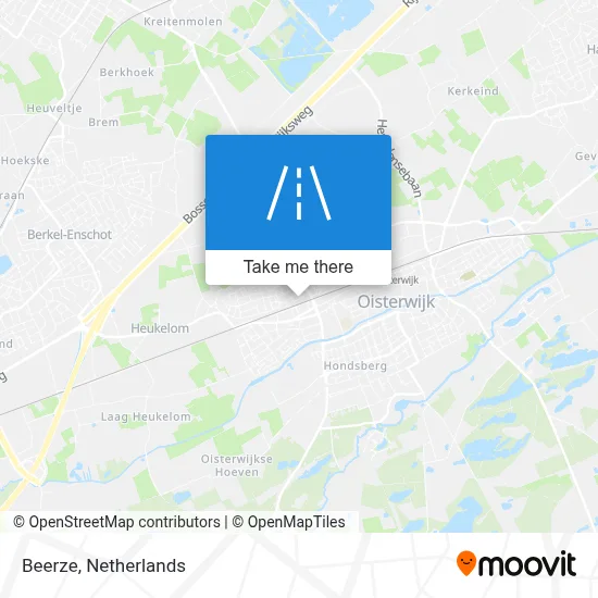 Beerze map