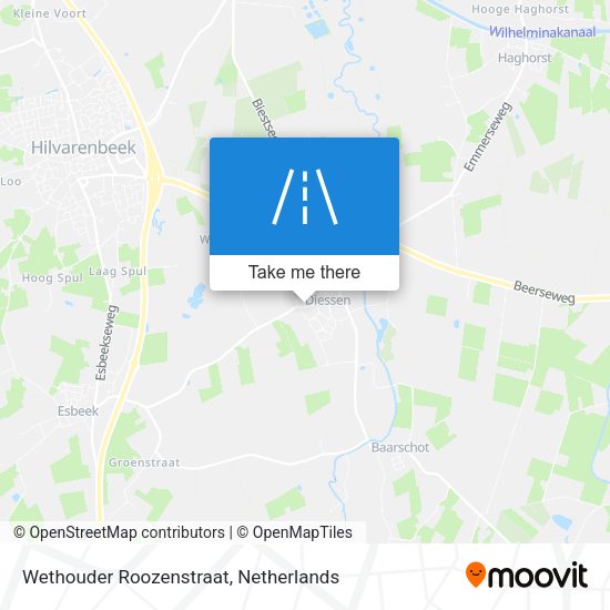 Wethouder Roozenstraat map