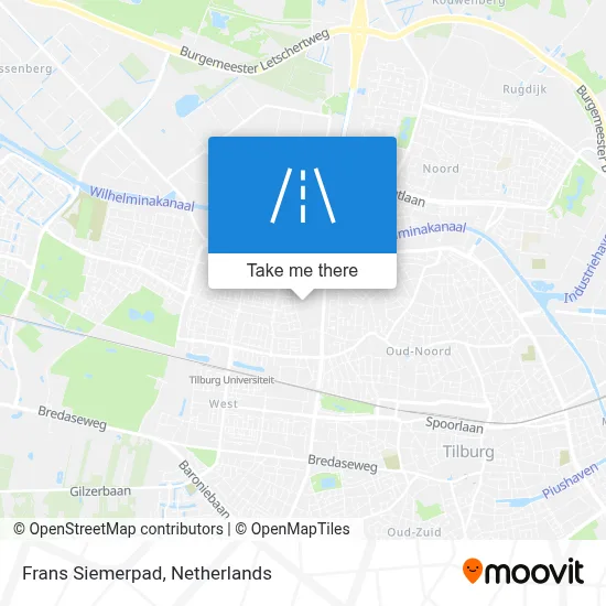 Frans Siemerpad map