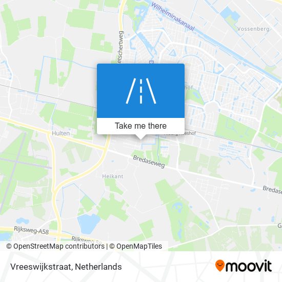 Vreeswijkstraat map