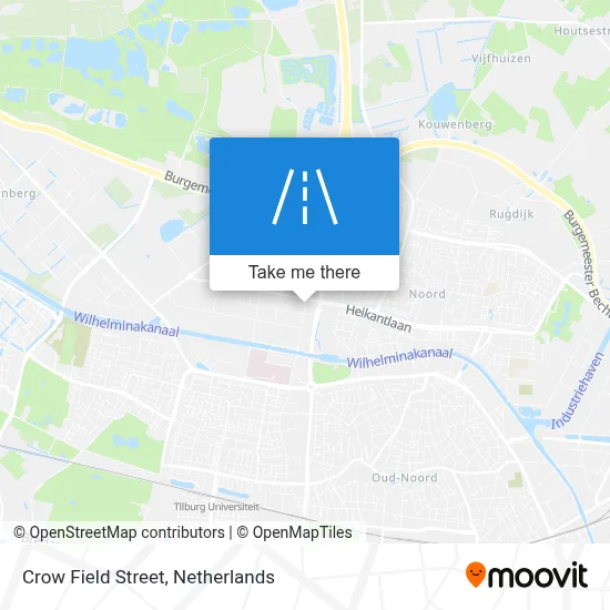 Kraaivenstraat map