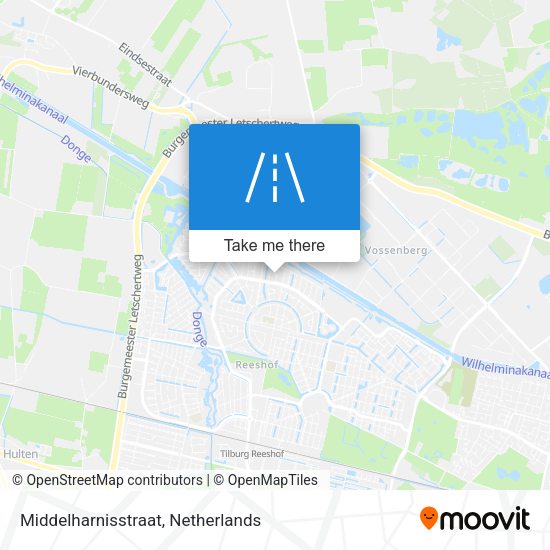 Middelharnisstraat map