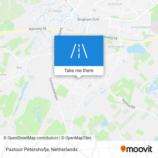 Pastoor Petershofje map