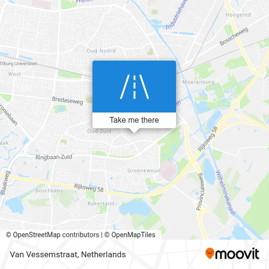 Van Vessemstraat map