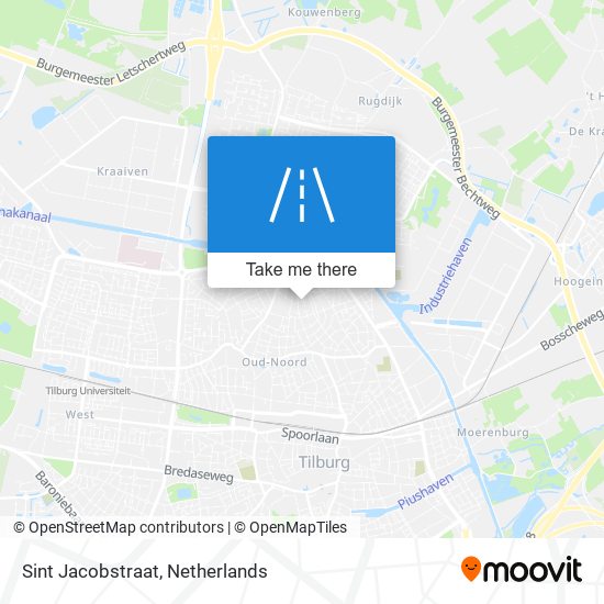 Sint Jacobstraat Karte