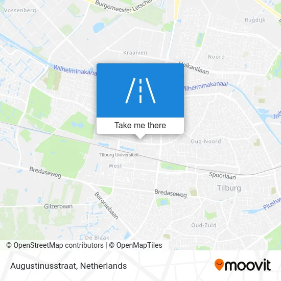 Augustinusstraat map