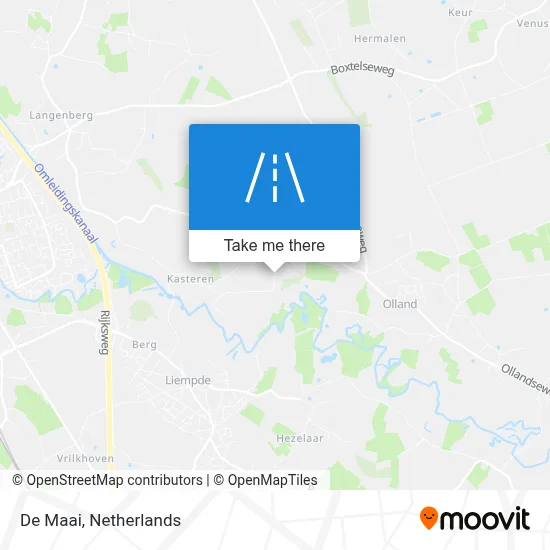 De Maai map