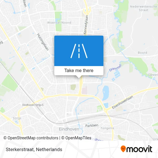 Sterkerstraat map
