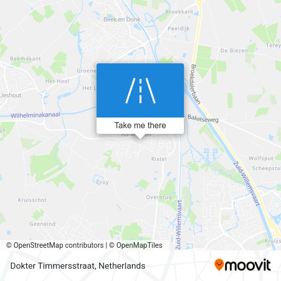 Dokter Timmersstraat map