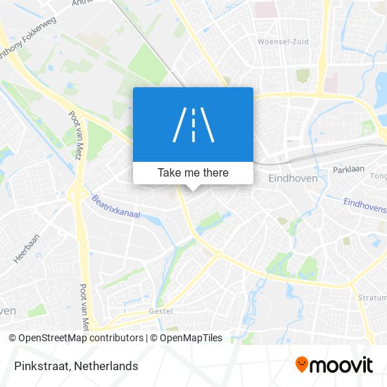 Pinkstraat map