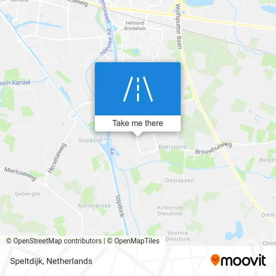 Speltdijk map
