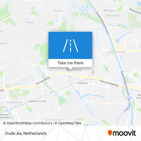 Oude Aa map