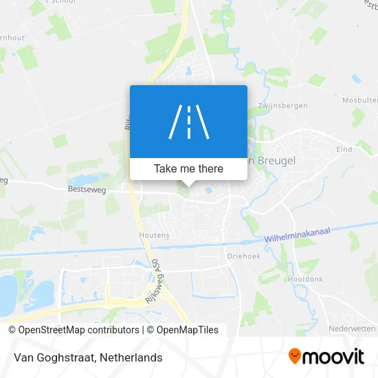 Van Goghstraat map