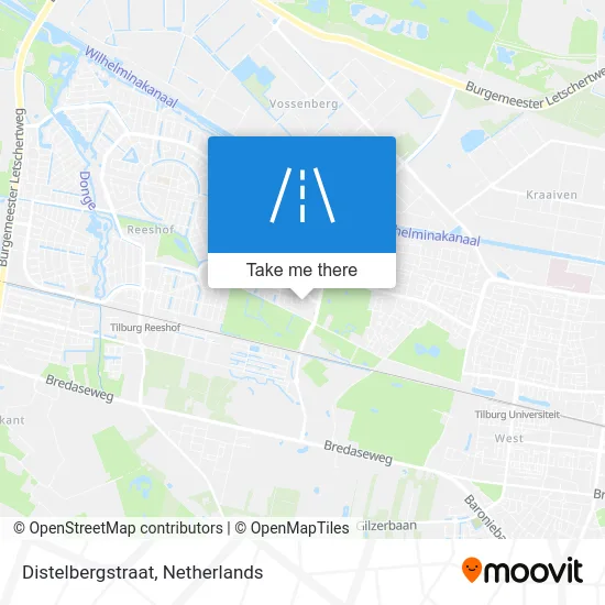 Distelbergstraat map