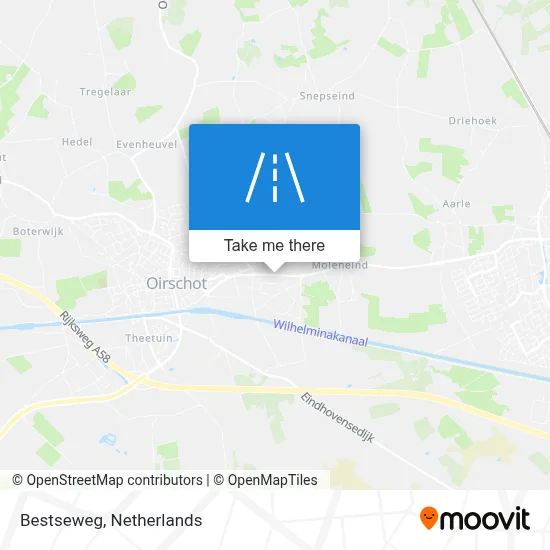 Bestseweg map