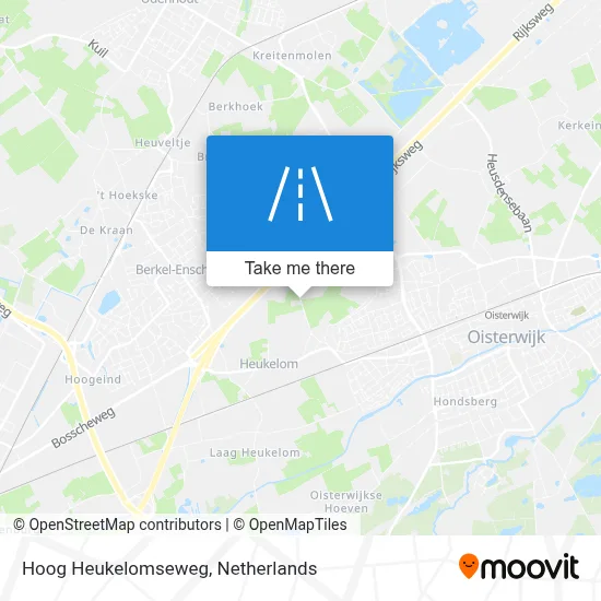 Hoog Heukelomseweg map