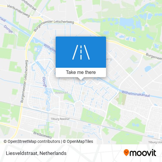 Liesveldstraat map