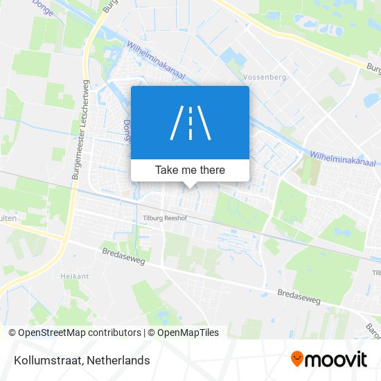 Kollumstraat map