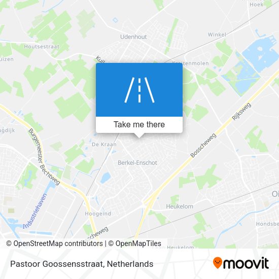 Pastoor Goossensstraat map