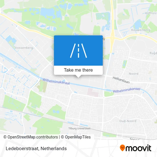 Ledeboerstraat map