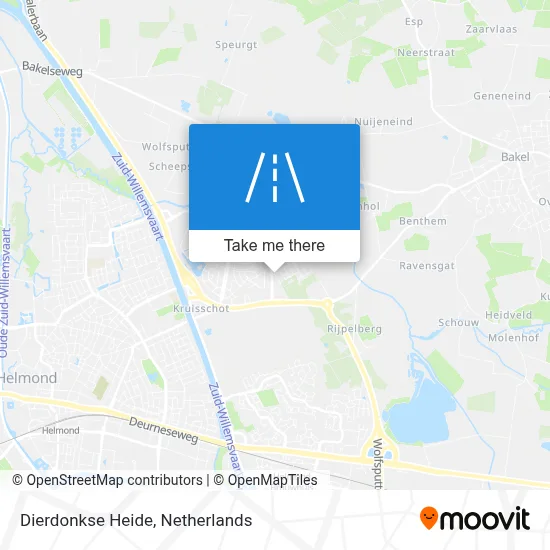 Dierdonkse Heide map