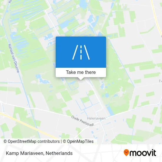 Kamp Mariaveen map